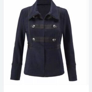 CAbi In The Band Style 3375 Military Style Jacket Double-Breasted Size Medium